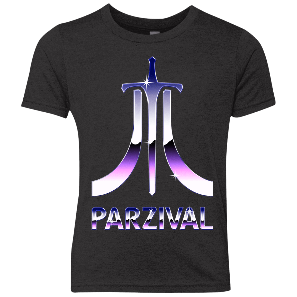 T-Shirts Vintage Black / YXS Parzival Retro Youth Triblend T-Shirt