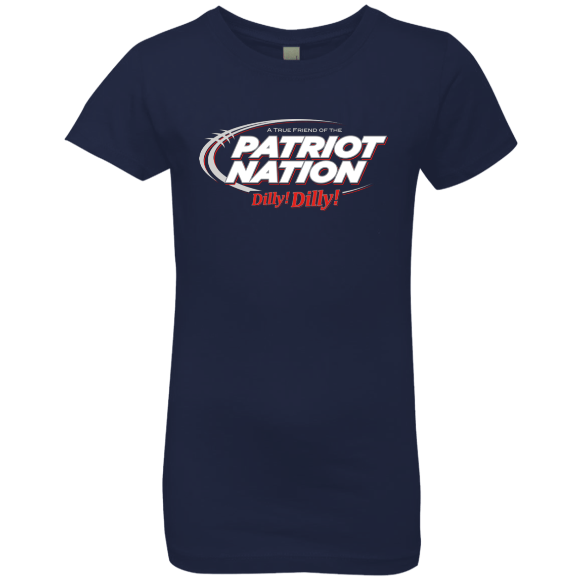 T-Shirts Midnight Navy / YXS Patriot Nation Dilly Dilly Girls Premium T-Shirt
