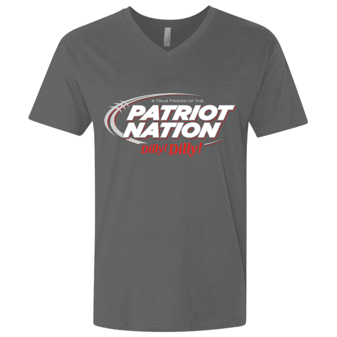 T-Shirts Heavy Metal / X-Small Patriot Nation Dilly Dilly Men's Premium V-Neck