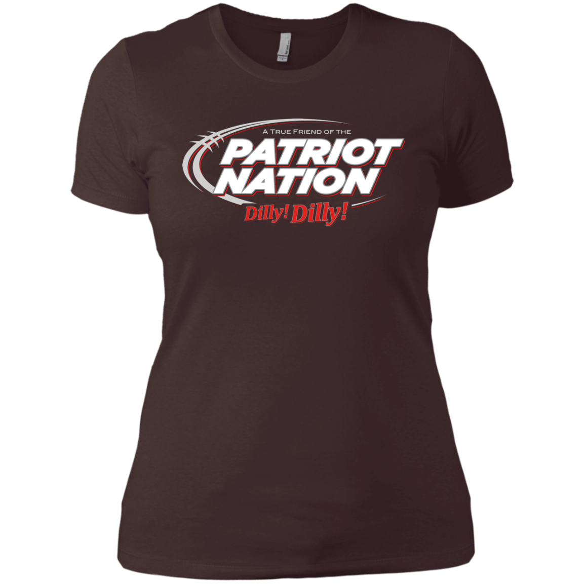T-Shirts Dark Chocolate / X-Small Patriot Nation Dilly Dilly Women's Premium T-Shirt