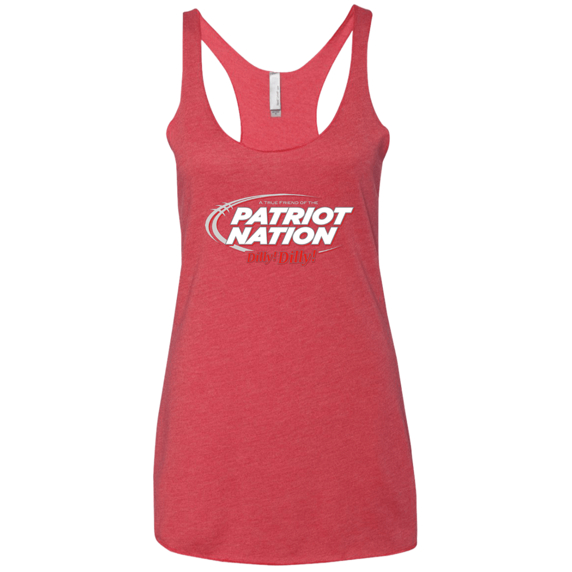 T-Shirts Vintage Red / X-Small Patriot Nation Dilly Dilly Women's Triblend Racerback Tank