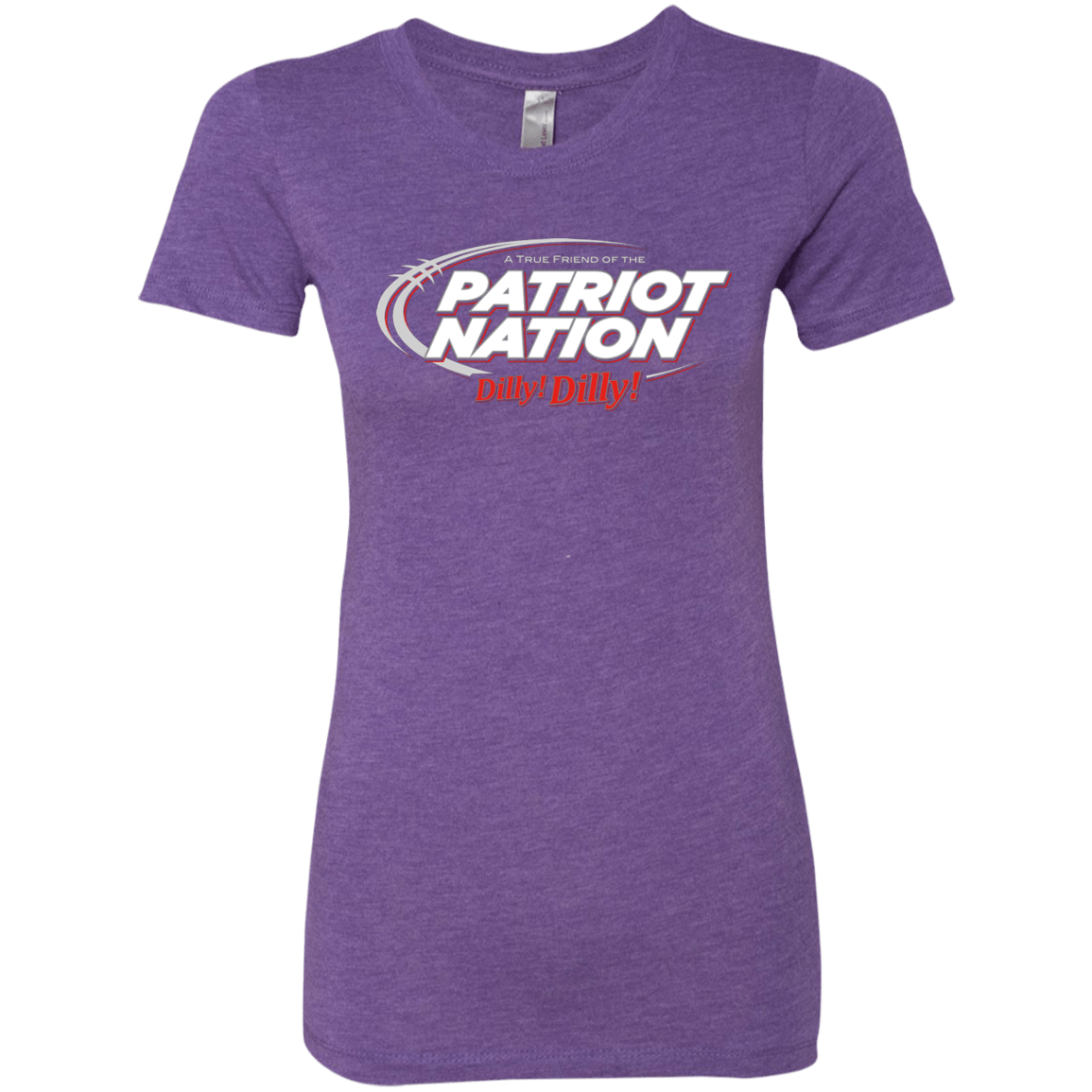T-Shirts Purple Rush / Small Patriot Nation Dilly Dilly Women's Triblend T-Shirt