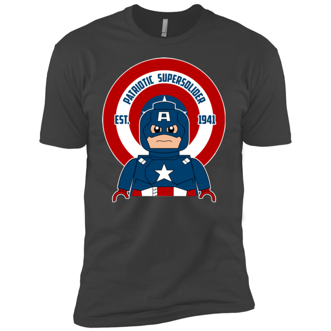 T-Shirts Heavy Metal / YXS Patriotic Supersoldier Boys Premium T-Shirt