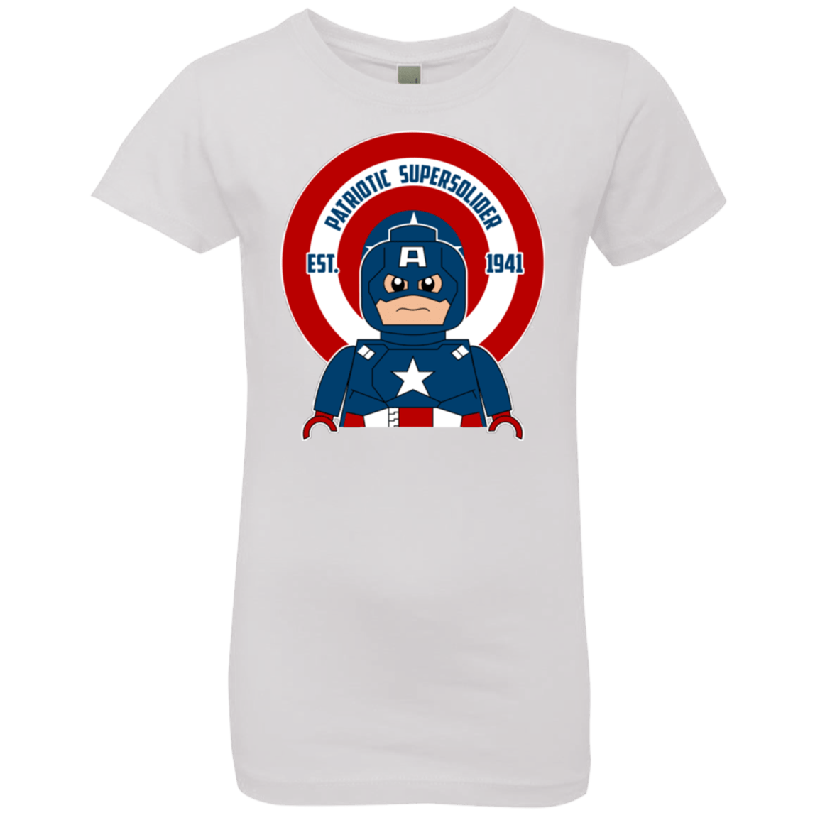Patriotic Supersoldier Girls Premium T-Shirt