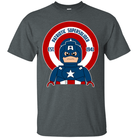 T-Shirts Dark Heather / Small Patriotic Supersoldier T-Shirt