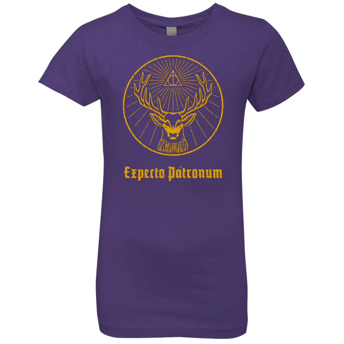 T-Shirts Purple Rush / YXS Patronumeister House Girls Premium T-Shirt
