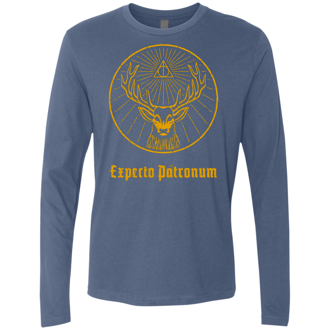 T-Shirts Indigo / Small Patronumeister House Men's Premium Long Sleeve