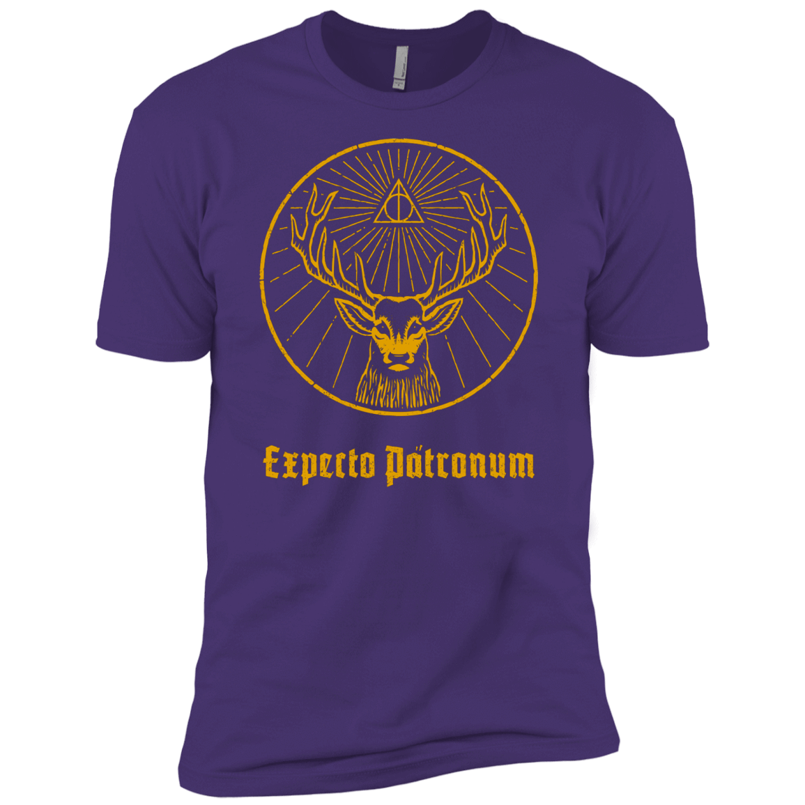 T-Shirts Purple Rush/ / X-Small Patronumeister House Men's Premium T-Shirt