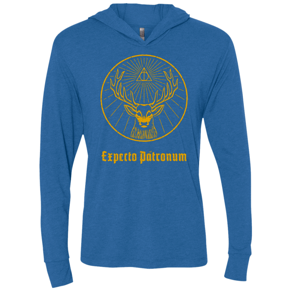 T-Shirts Vintage Royal / X-Small Patronumeister House Triblend Long Sleeve Hoodie Tee