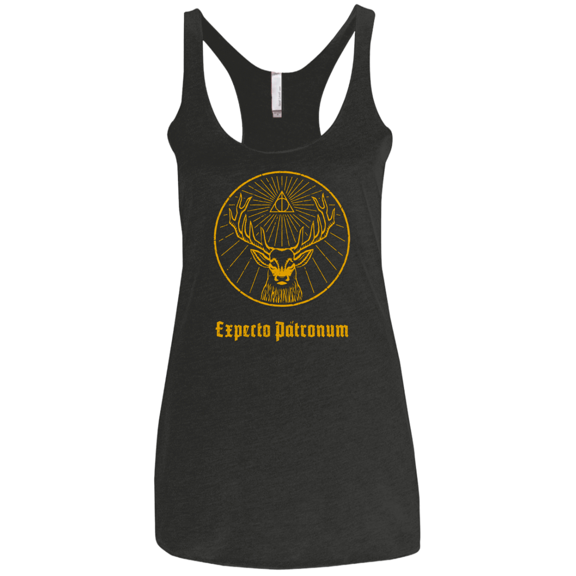 T-Shirts Vintage Black / X-Small Patronumeister House Women's Triblend Racerback Tank