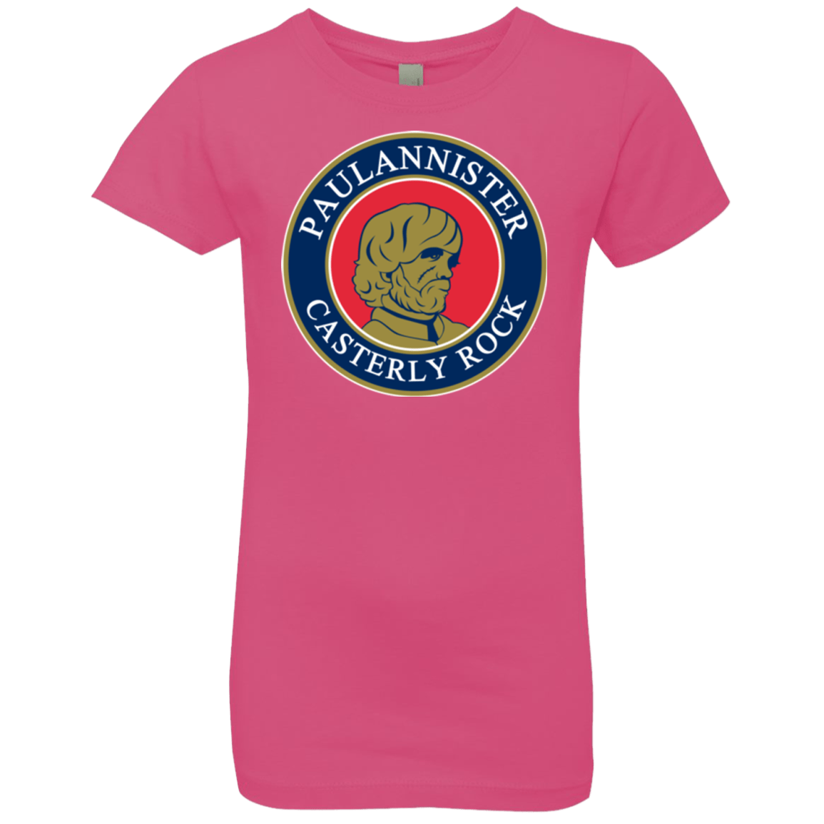 T-Shirts Hot Pink / YXS Paulannister Girls Premium T-Shirt