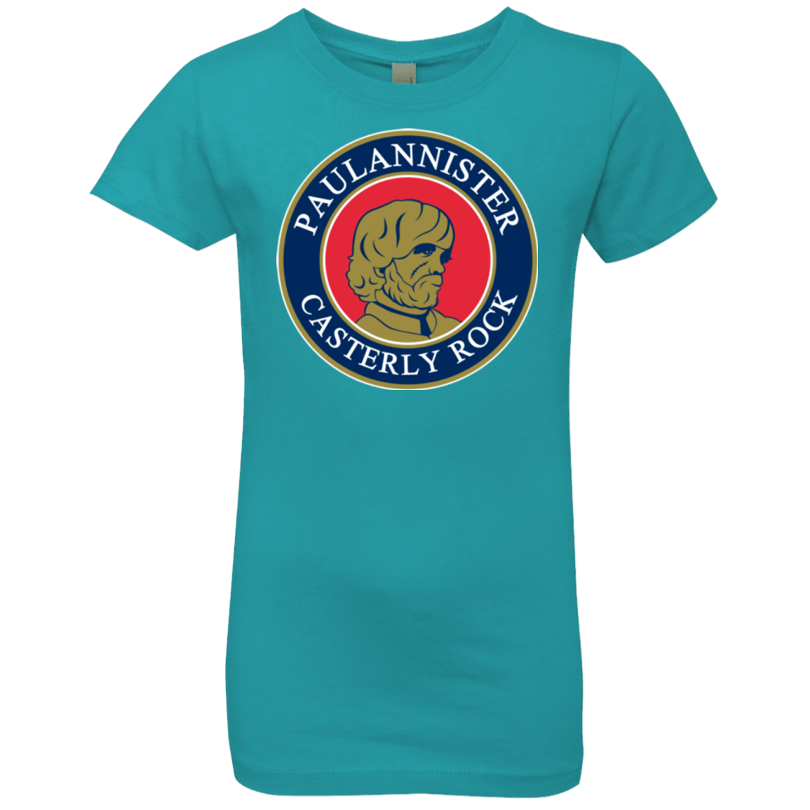 T-Shirts Tahiti Blue / YXS Paulannister Girls Premium T-Shirt
