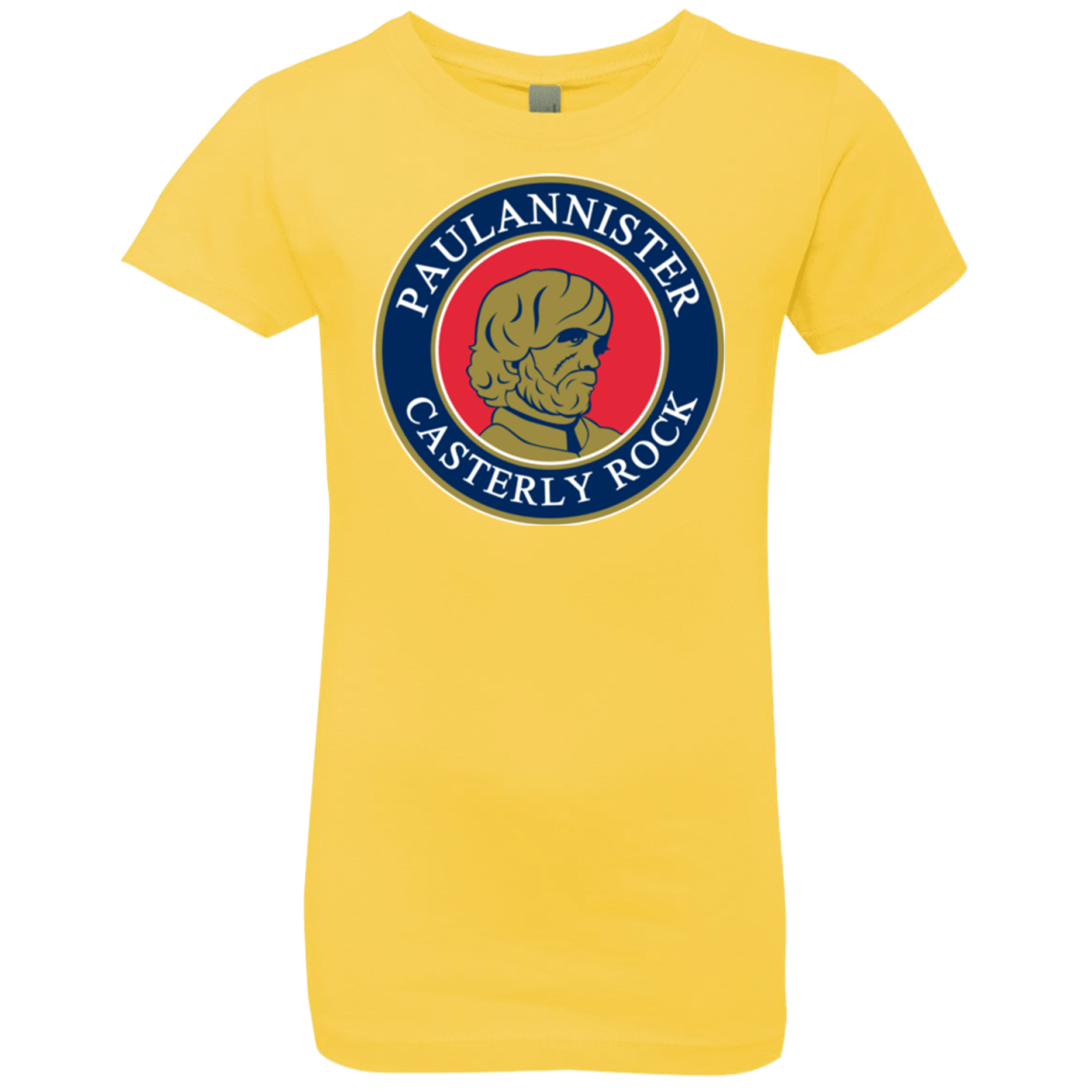 T-Shirts Vibrant Yellow / YXS Paulannister Girls Premium T-Shirt