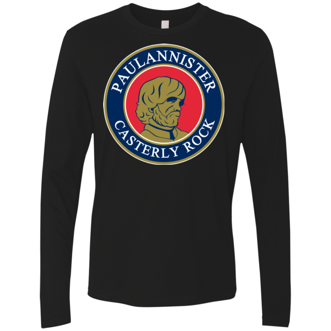T-Shirts Black / Small Paulannister Men's Premium Long Sleeve