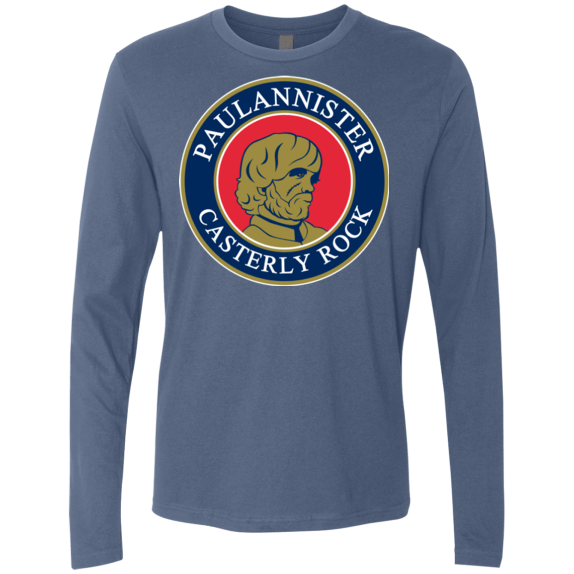 T-Shirts Indigo / Small Paulannister Men's Premium Long Sleeve