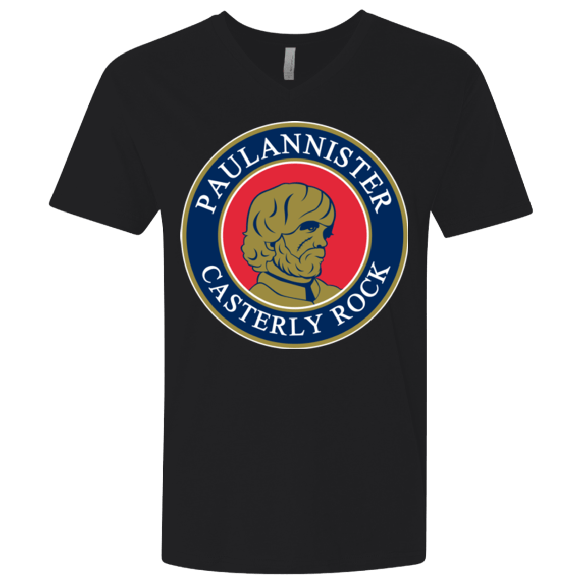 T-Shirts Black / X-Small Paulannister Men's Premium V-Neck