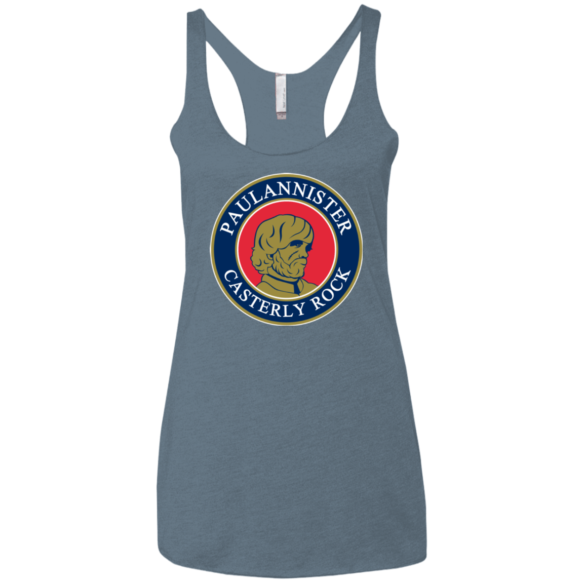T-Shirts Indigo / X-Small Paulannister Women's Triblend Racerback Tank