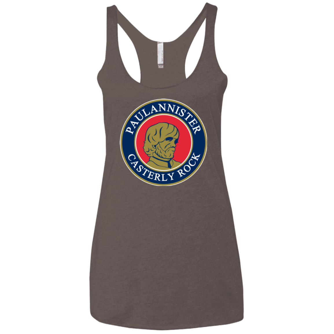 T-Shirts Macchiato / X-Small Paulannister Women's Triblend Racerback Tank