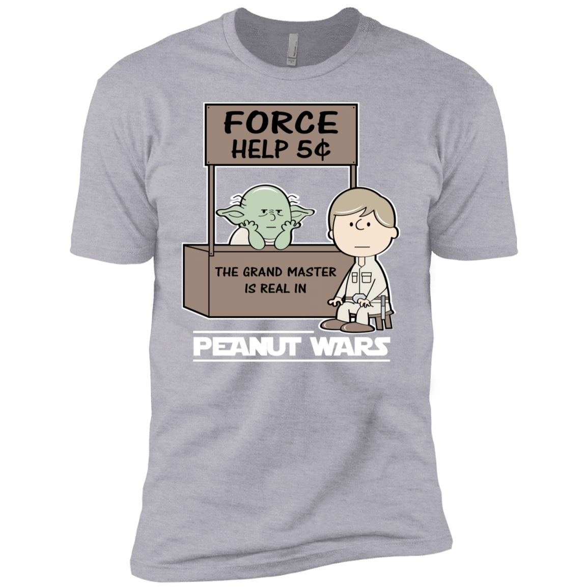 T-Shirts Heather Grey / YXS Peanut Wars 2 Boys Premium T-Shirt