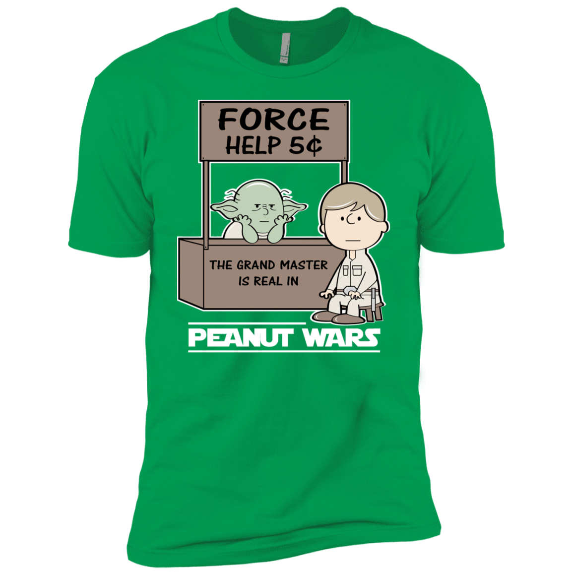 T-Shirts Kelly Green / YXS Peanut Wars 2 Boys Premium T-Shirt