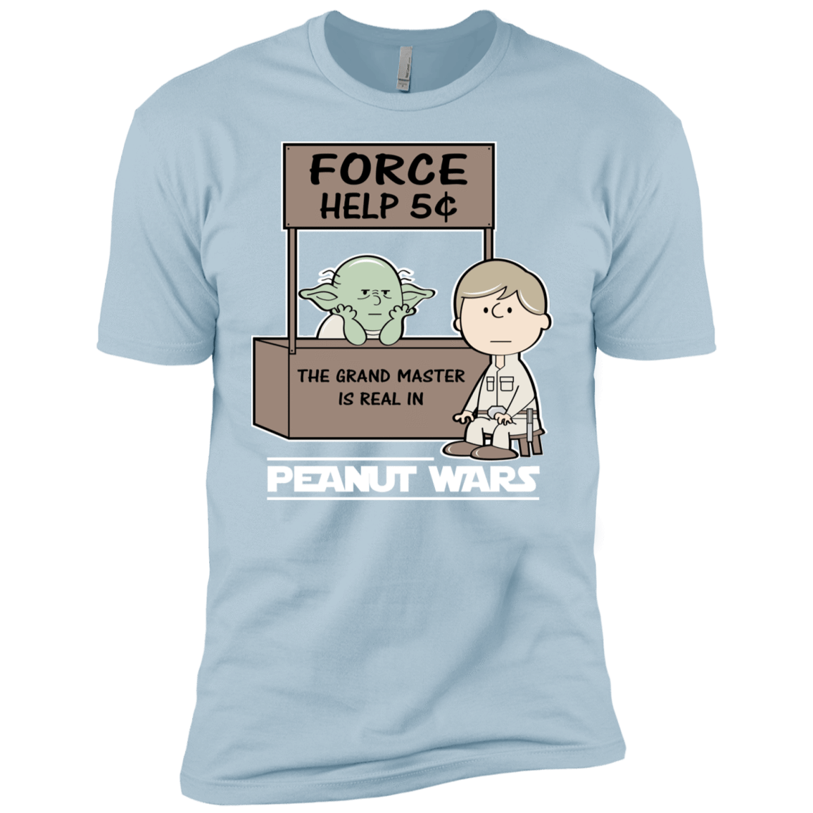T-Shirts Light Blue / YXS Peanut Wars 2 Boys Premium T-Shirt