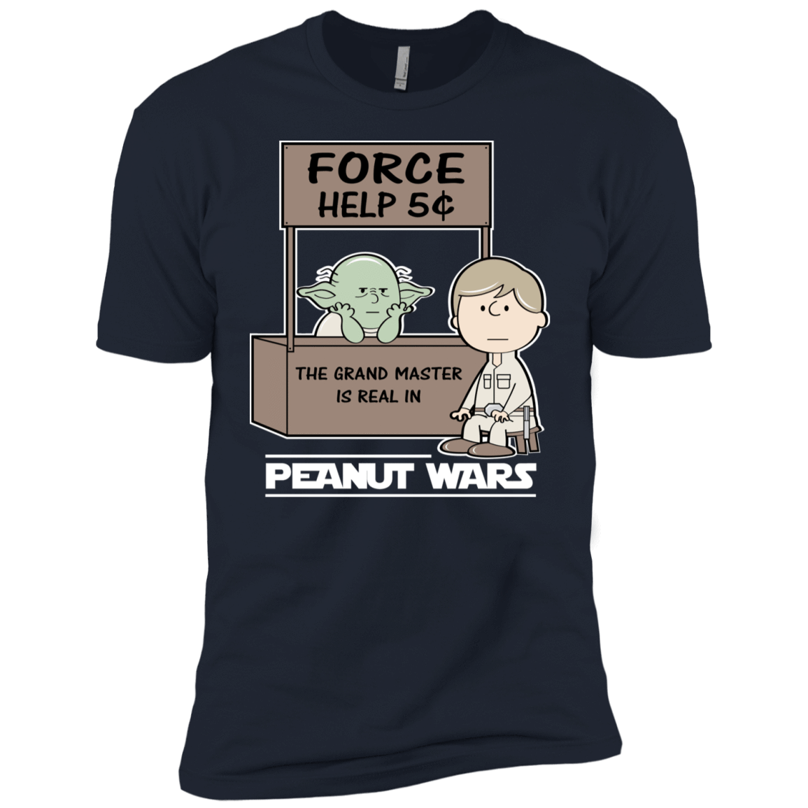 T-Shirts Midnight Navy / YXS Peanut Wars 2 Boys Premium T-Shirt