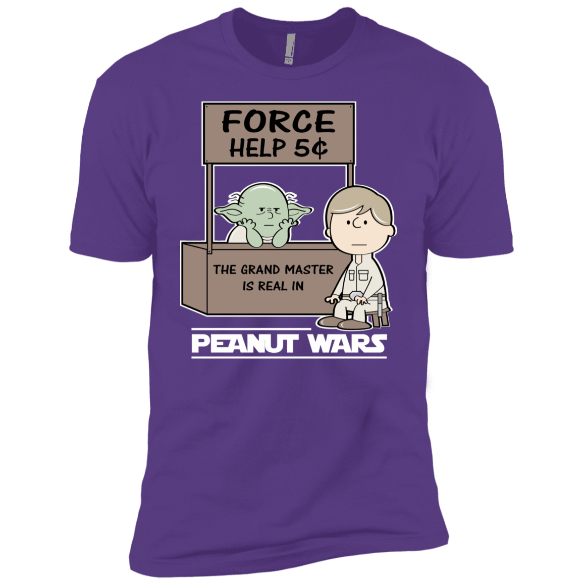 T-Shirts Purple Rush / YXS Peanut Wars 2 Boys Premium T-Shirt