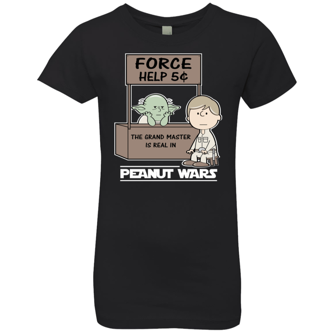 T-Shirts Black / YXS Peanut Wars 2 Girls Premium T-Shirt