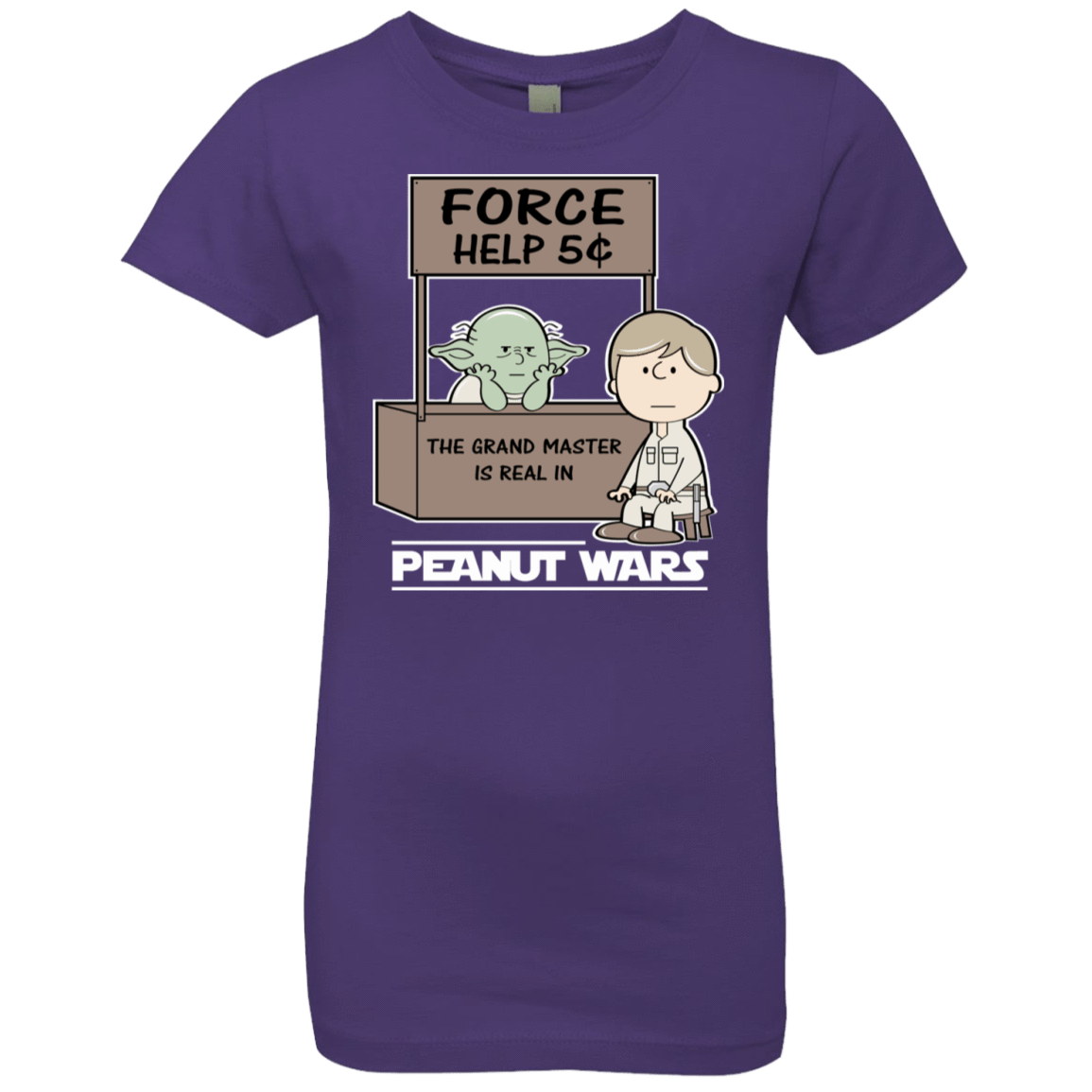 T-Shirts Purple Rush / YXS Peanut Wars 2 Girls Premium T-Shirt