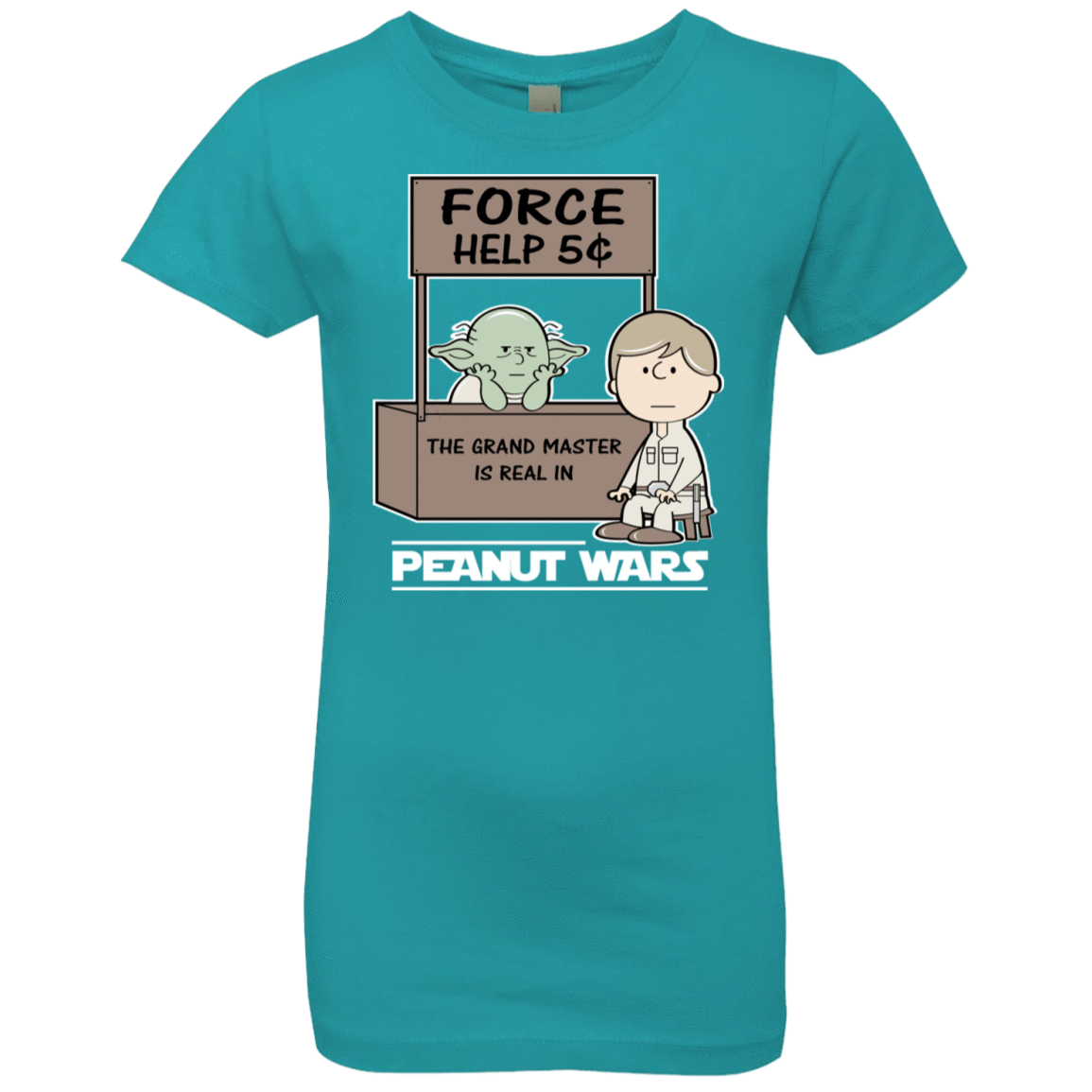 T-Shirts Tahiti Blue / YXS Peanut Wars 2 Girls Premium T-Shirt