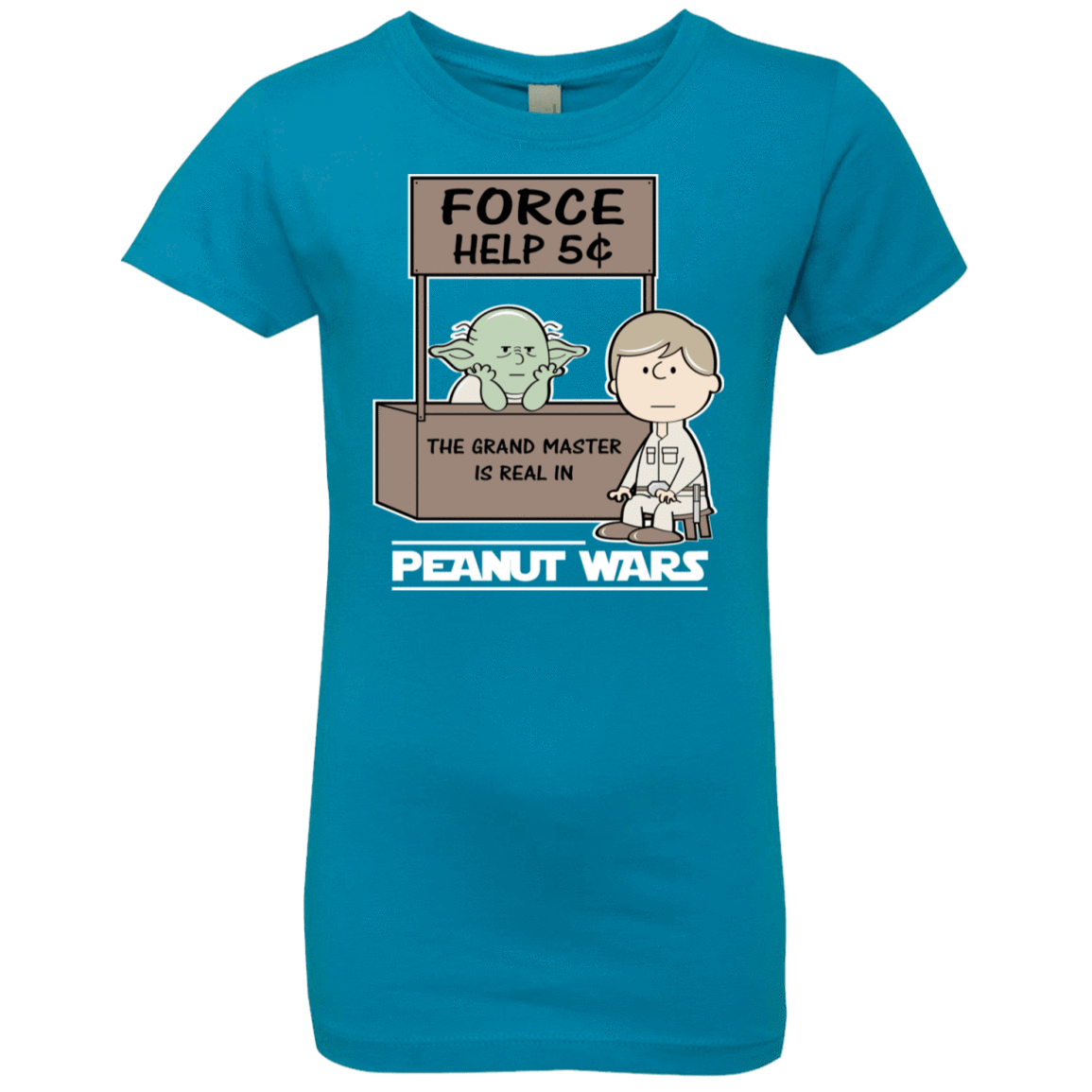 T-Shirts Turquoise / YXS Peanut Wars 2 Girls Premium T-Shirt