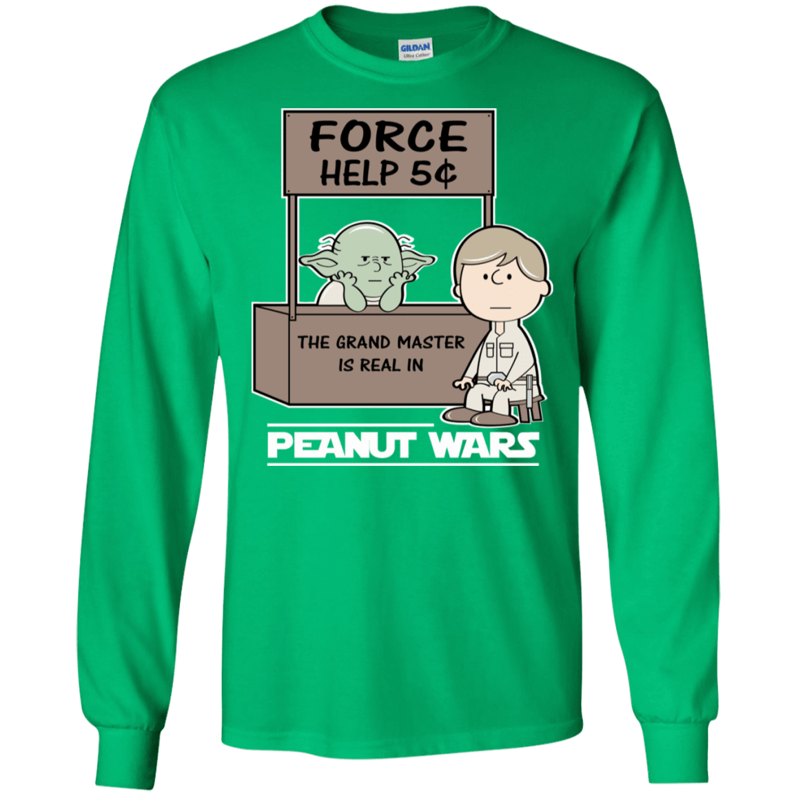 T-Shirts Irish Green / S Peanut Wars 2 Men's Long Sleeve T-Shirt