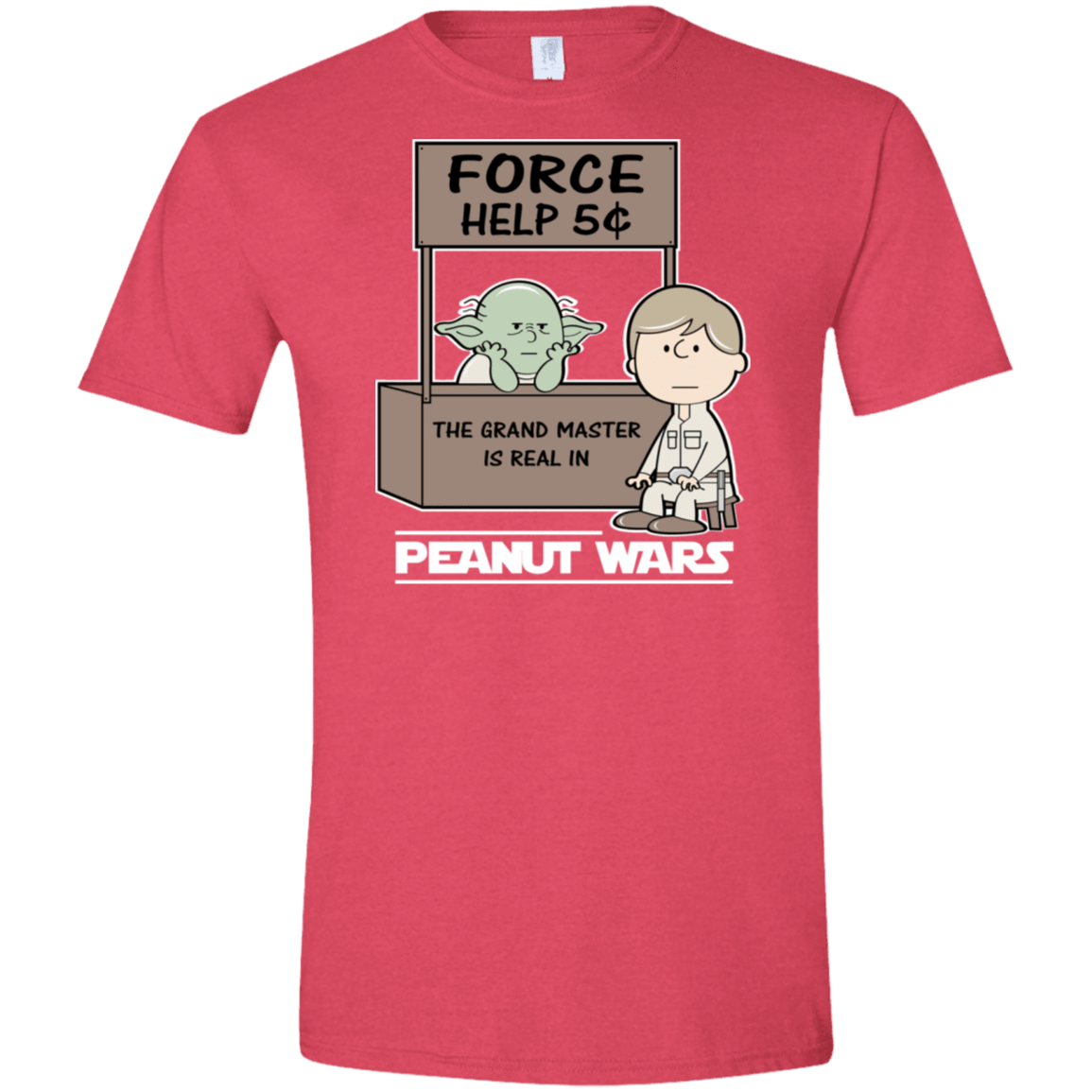 T-Shirts Heather Red / S Peanut Wars 2 Men's Semi-Fitted Softstyle