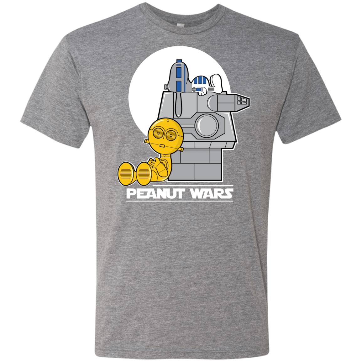 T-Shirts Premium Heather / Small Peanut Wars Men's Triblend T-Shirt