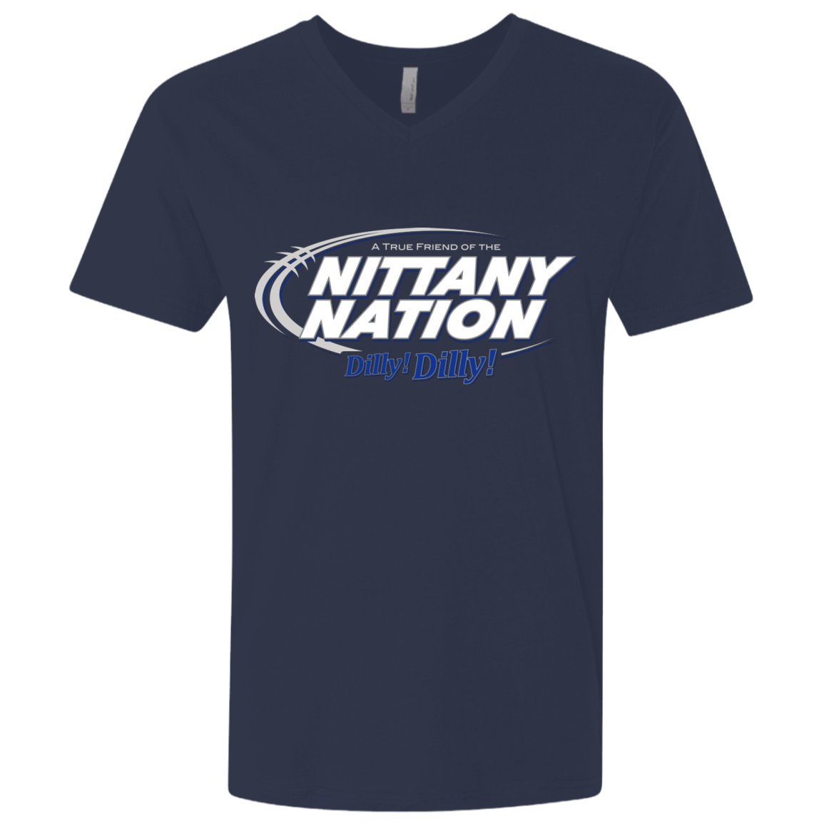 T-Shirts Midnight Navy / X-Small Penn State Dilly Dilly Men's Premium V-Neck