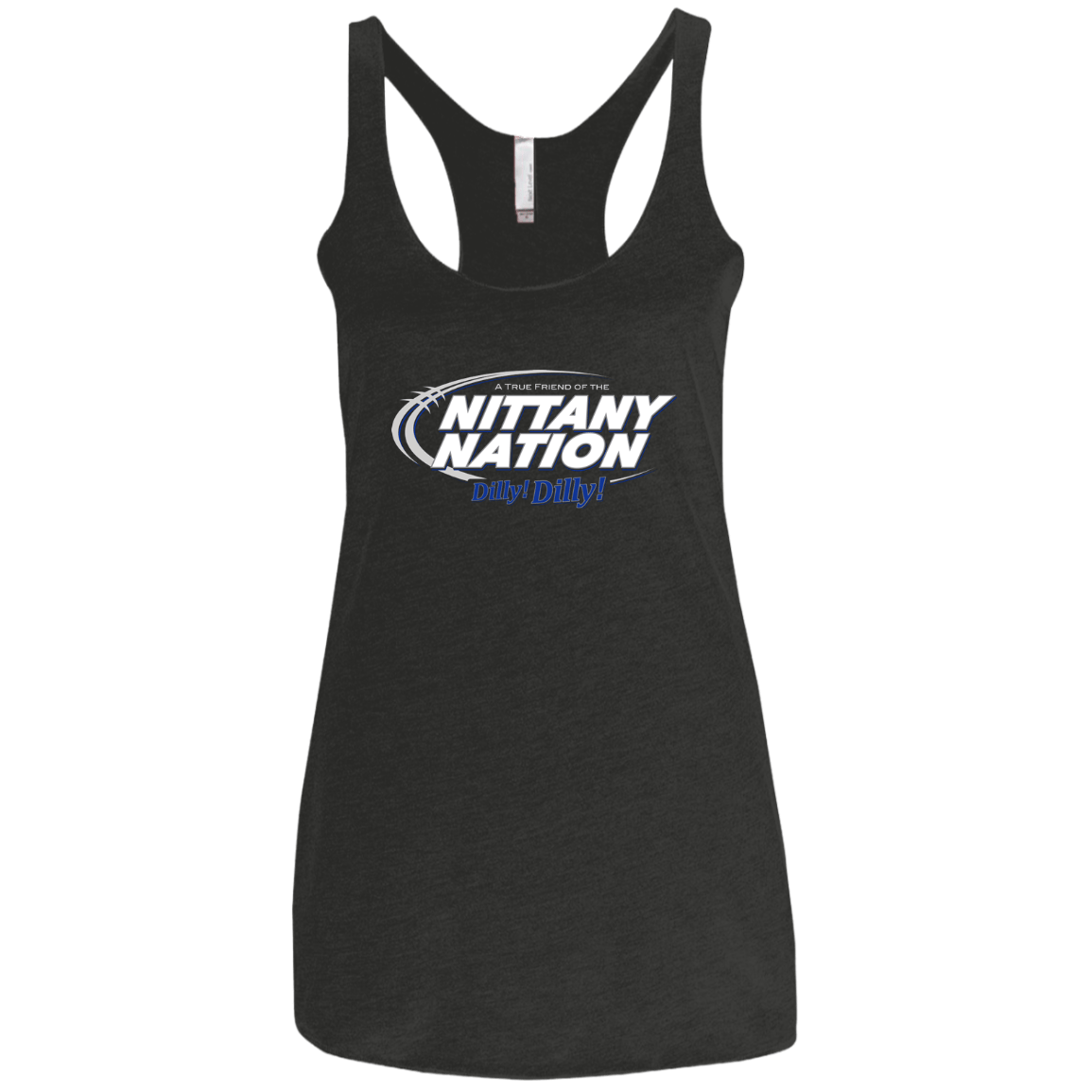 T-Shirts Vintage Black / X-Small Penn State Dilly Dilly Women's Triblend Racerback Tank