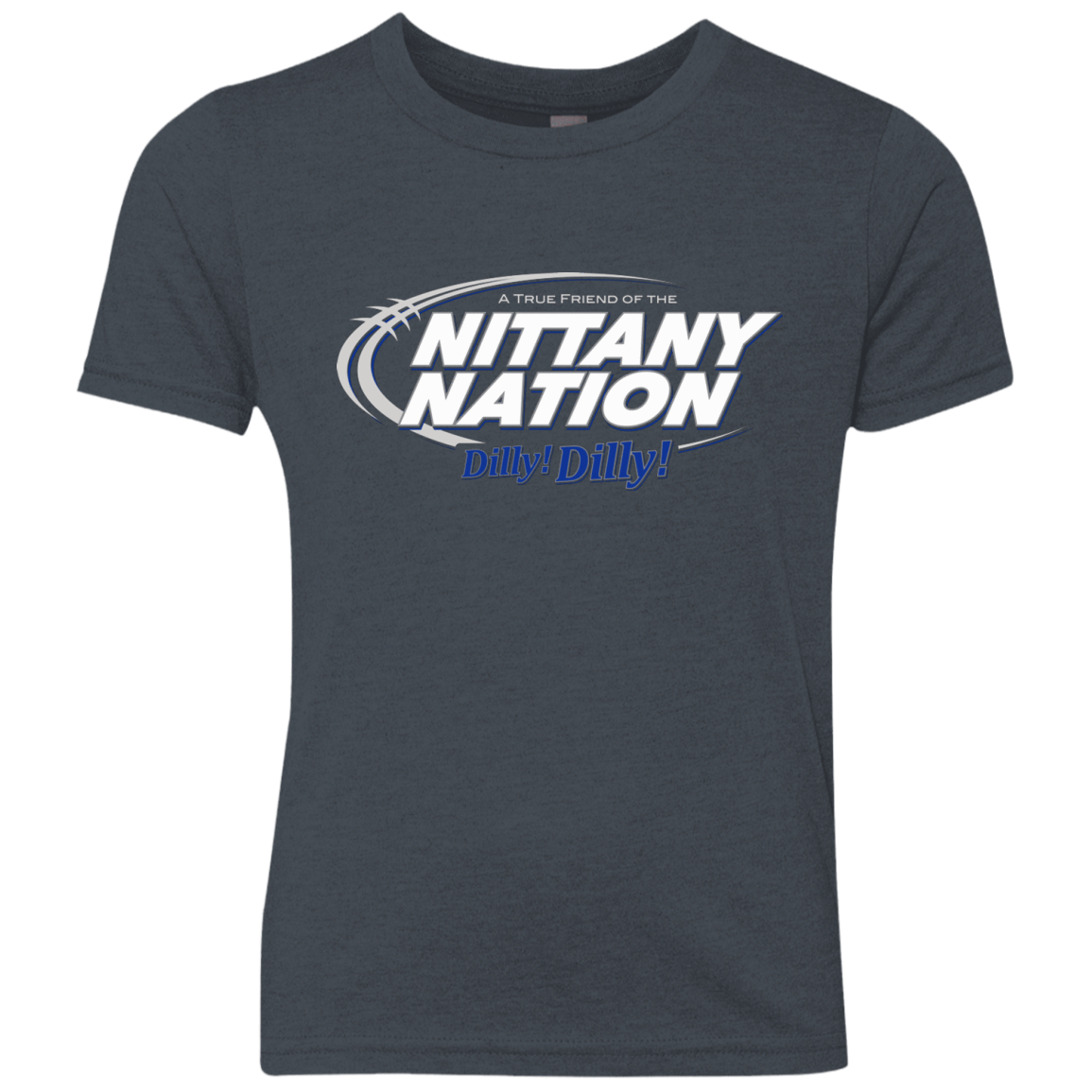 T-Shirts Vintage Navy / YXS Penn State Dilly Dilly Youth Triblend T-Shirt