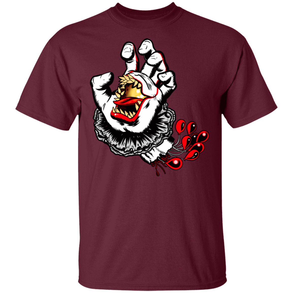 T-Shirts Maroon / S Penny Hand T-Shirt