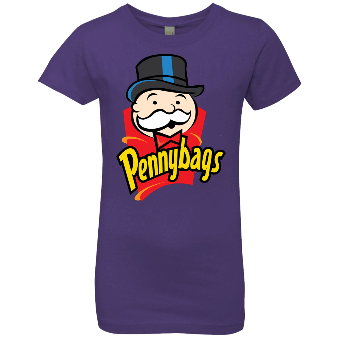 T-Shirts Purple Rush / YXS Pennybags Girls Premium T-Shirt