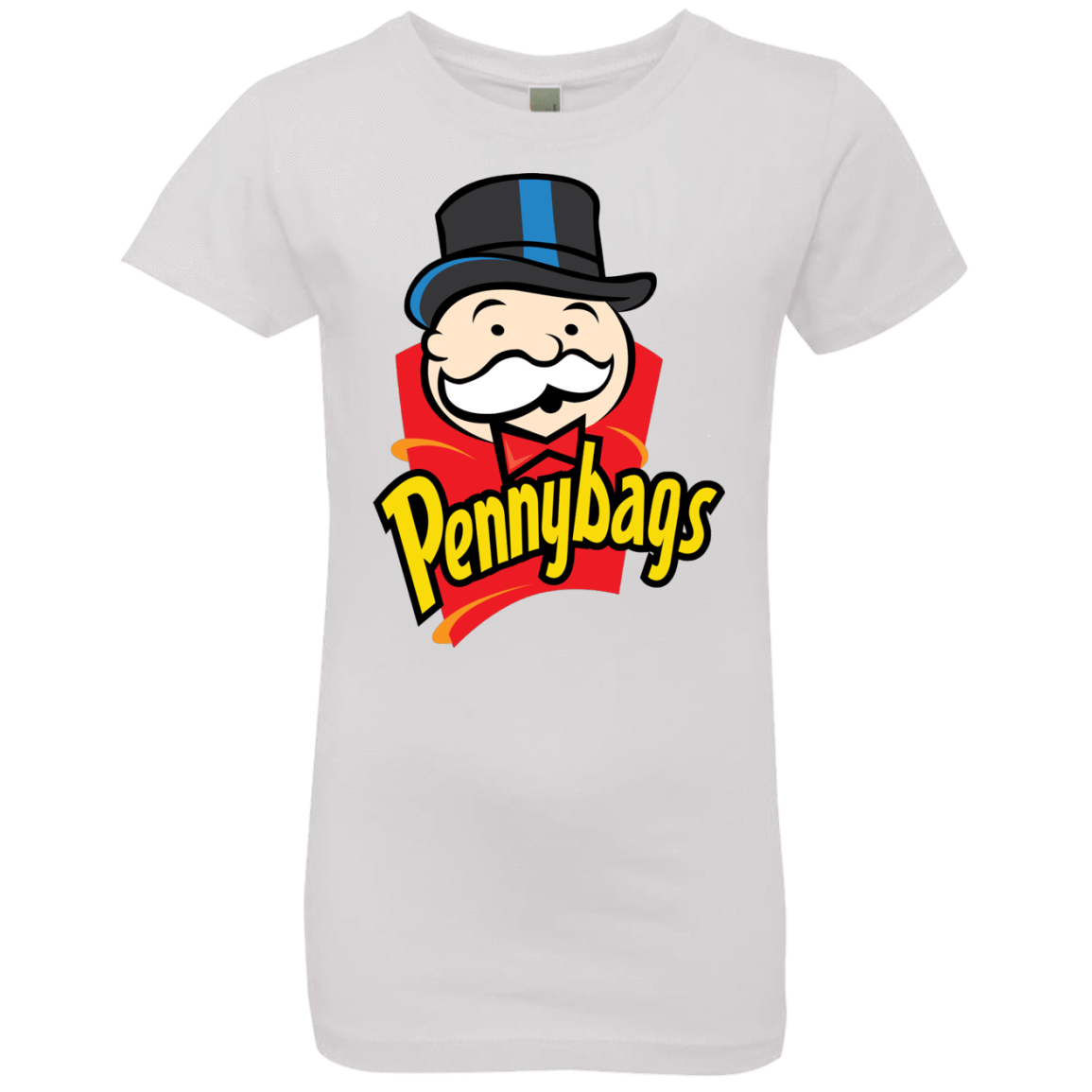 T-Shirts White / YXS Pennybags Girls Premium T-Shirt