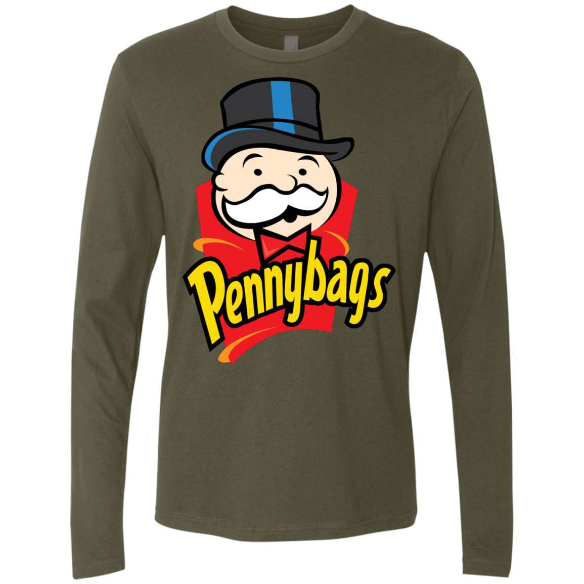 Pennybags Men's Premium Long Sleeve