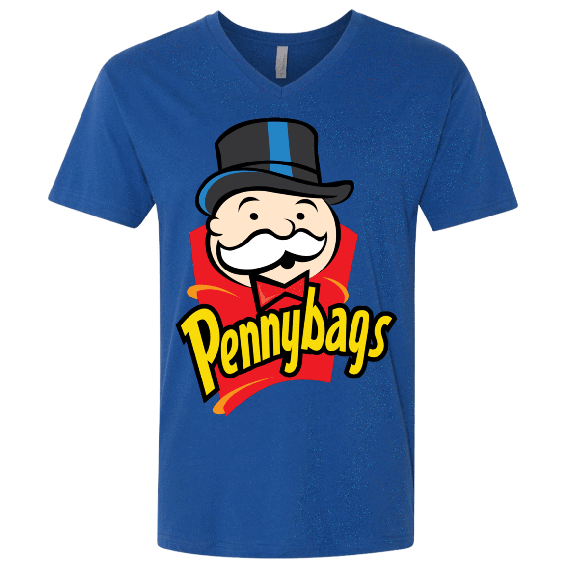 T-Shirts Royal / X-Small Pennybags Men's Premium V-Neck