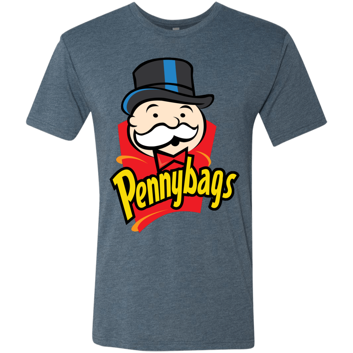 T-Shirts Indigo / S Pennybags Men's Triblend T-Shirt