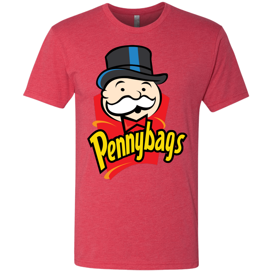 T-Shirts Vintage Red / S Pennybags Men's Triblend T-Shirt