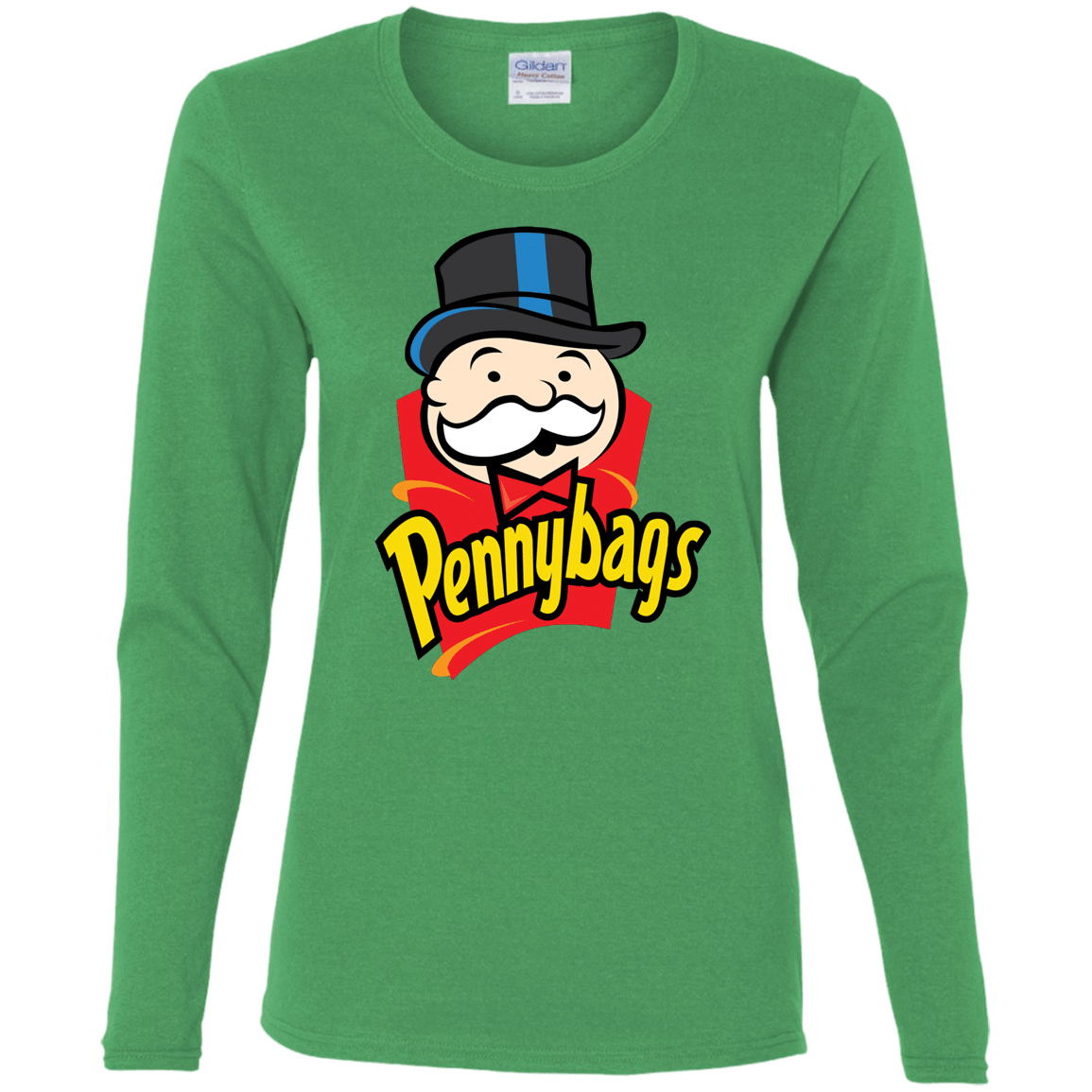 T-Shirts Irish Green / S Pennybags Women's Long Sleeve T-Shirt