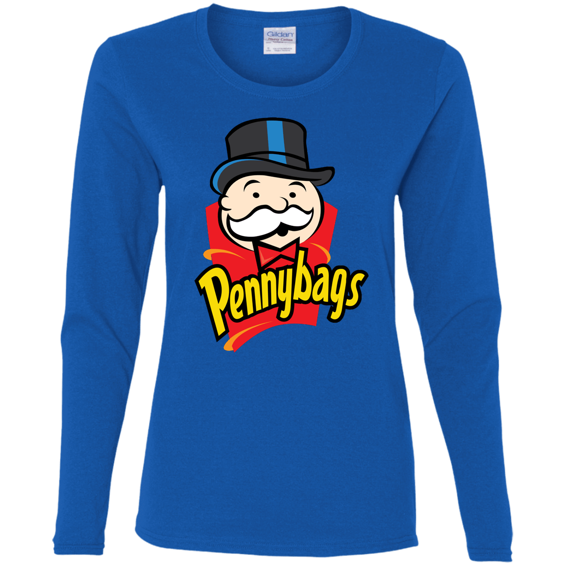 T-Shirts Royal / S Pennybags Women's Long Sleeve T-Shirt