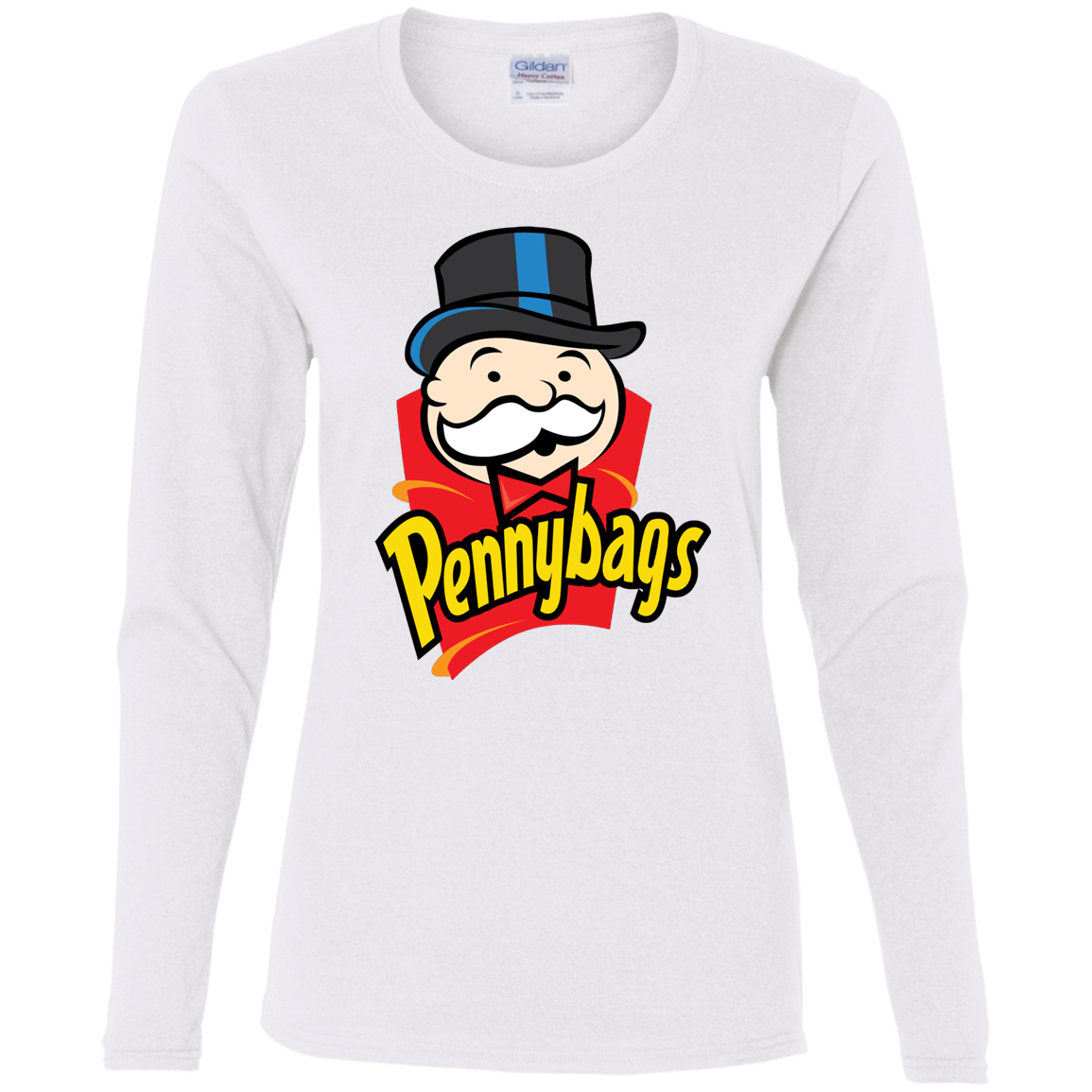T-Shirts White / S Pennybags Women's Long Sleeve T-Shirt