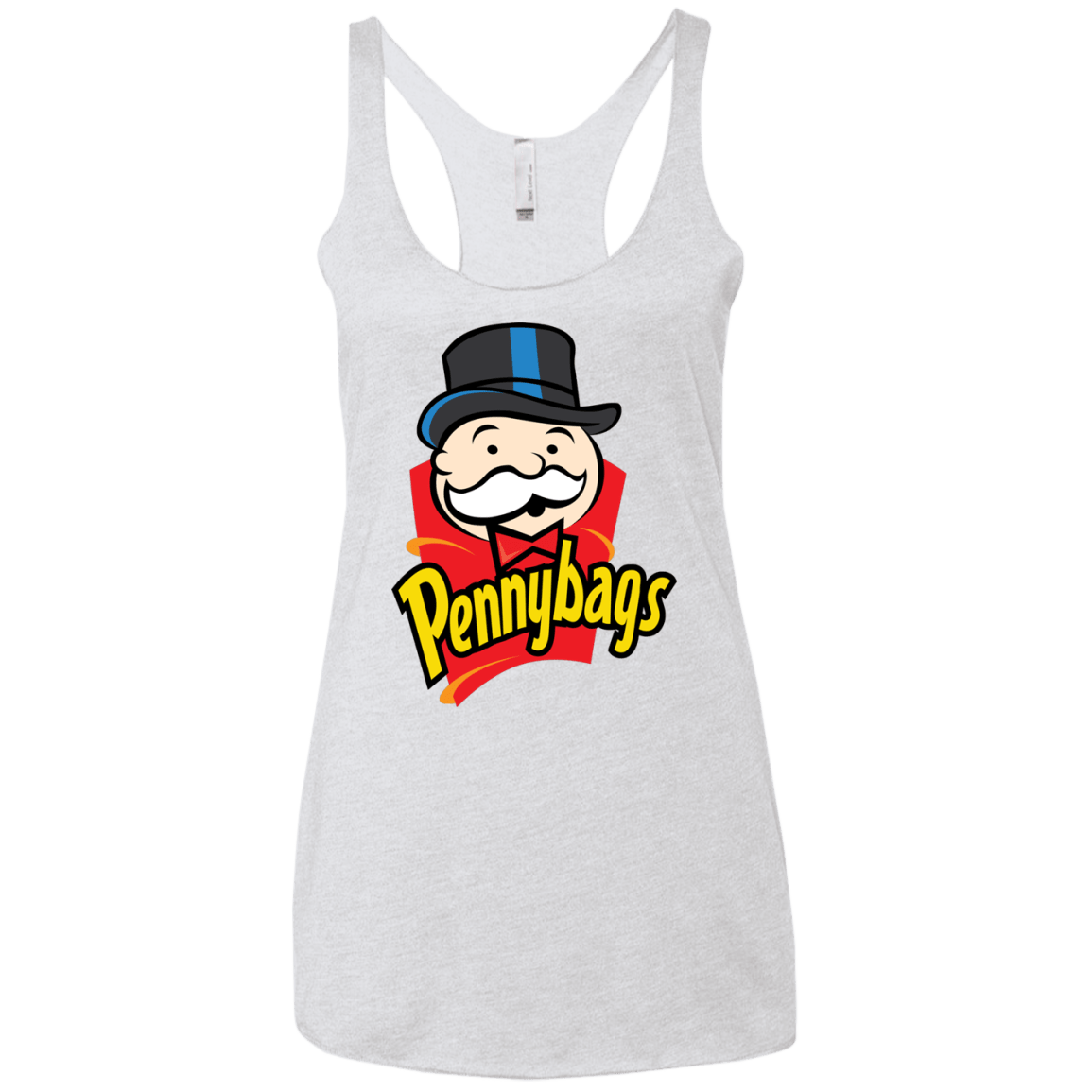 Pennybags Women's Triblend Racerback Tank