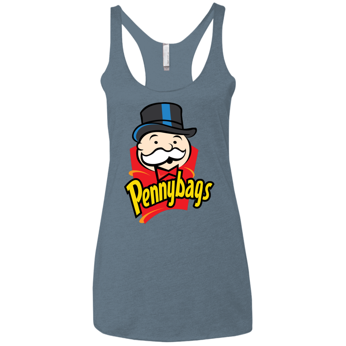 Pennybags Women's Triblend Racerback Tank