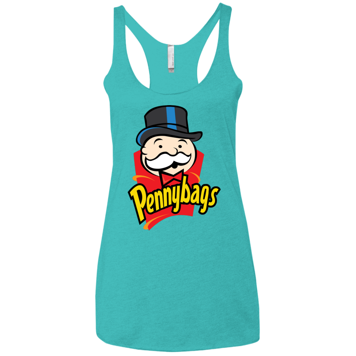 Pennybags Women's Triblend Racerback Tank